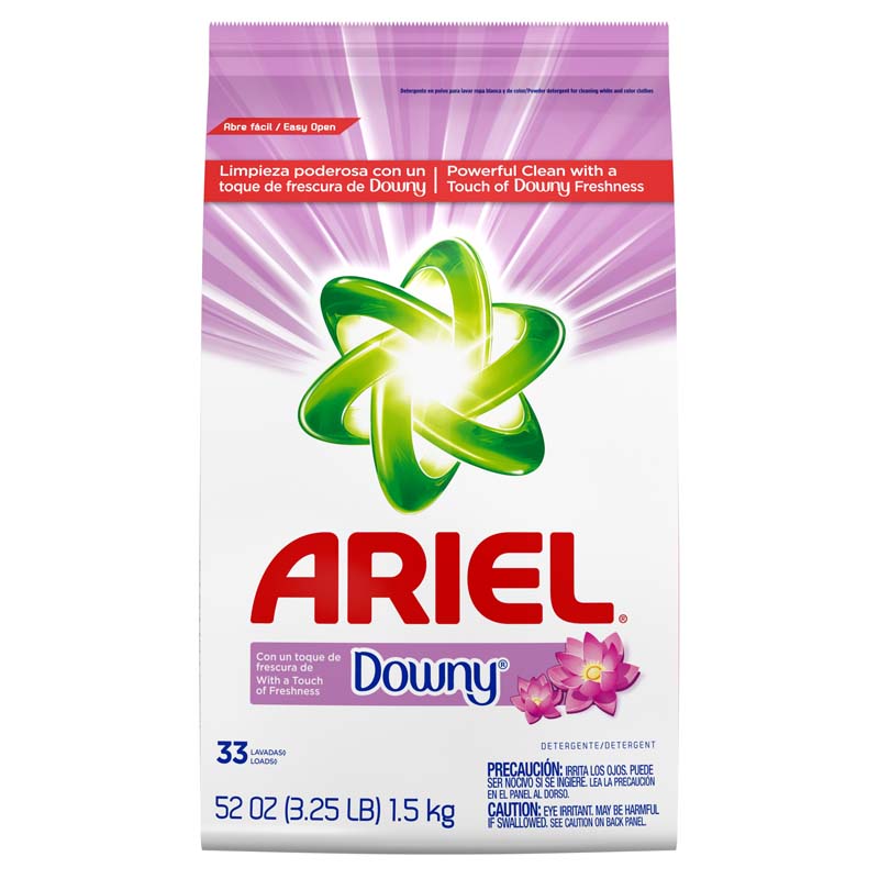ARIEL Detergent W/Downy 12pk of 1.5kg /box DT1387