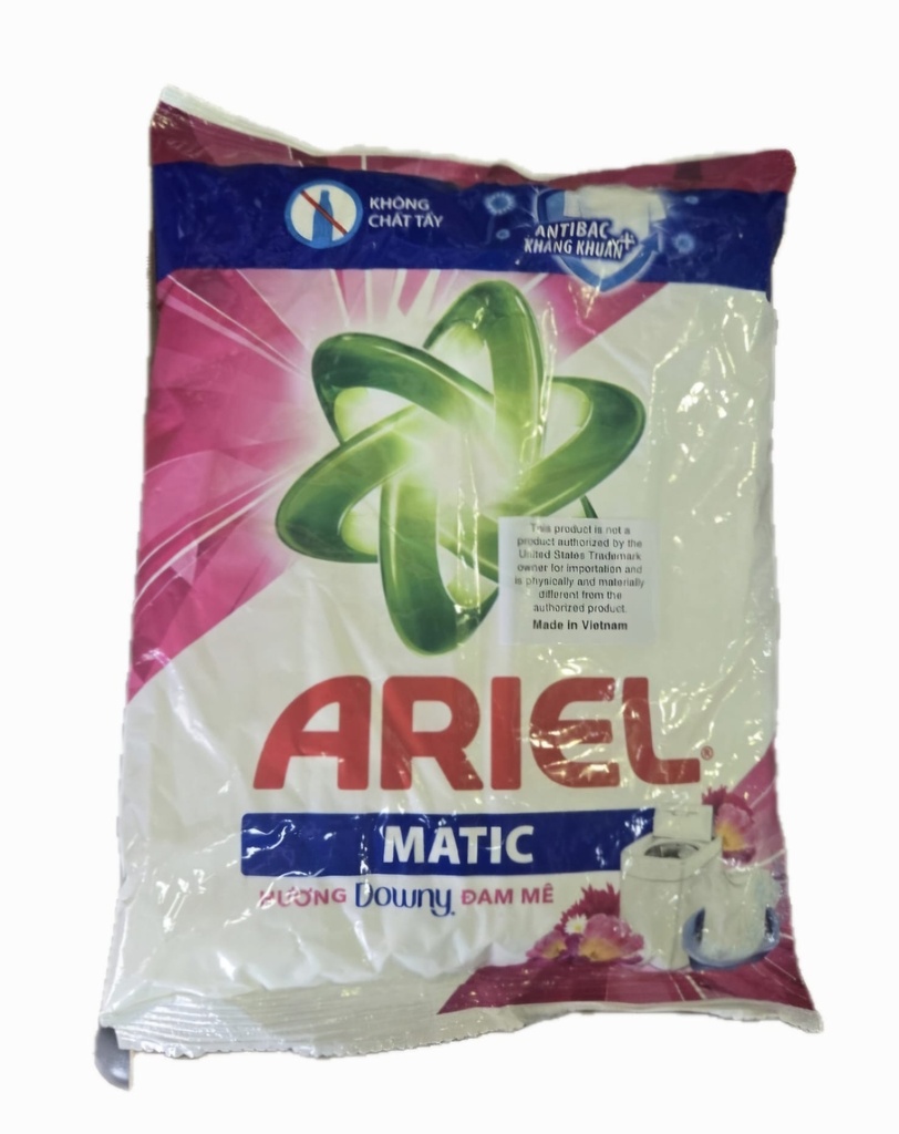 ARIEL Detergent W/DOWNY 18PK of 620gm / BOX