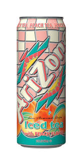 ARIZONA PEACH TEA 22oz - 24PK