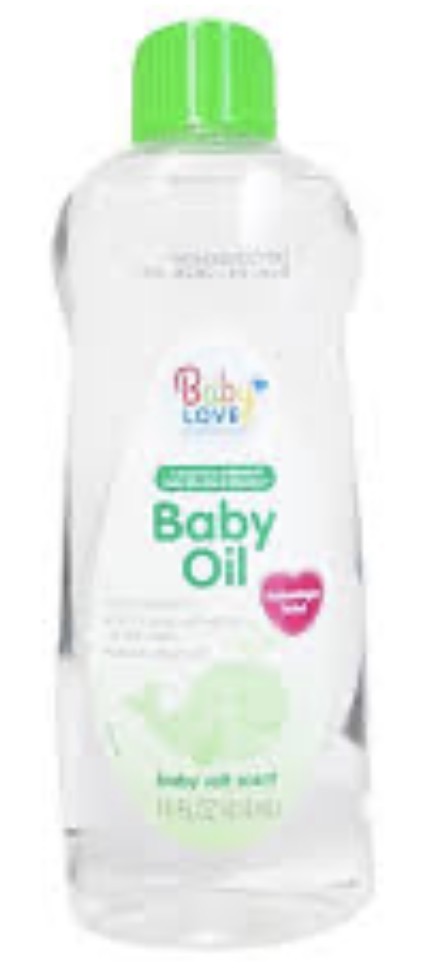 BLOVE BABY OIL SOFT SCENT GREEN 14oz /12