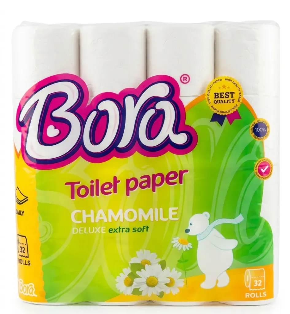 [39079209503] TOILET PAPER BORA CHAMOMILLE 32PK /4