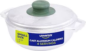 Universal Cast Aluminum Caldero W/Knob 14cm /6