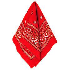 BANDANA RED 12-PK