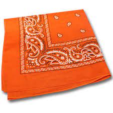 BANDANA ORANGE 12-PK