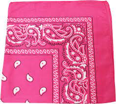 BANDANA PINK 12-PK
