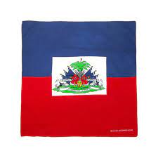 BANDANA HAITI FLAG 12-PK