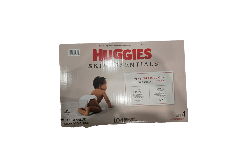 HUGGIES DIAPERS  SIZE 4 104count