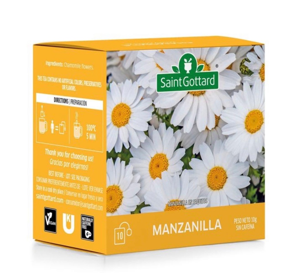 TEA CHAMOMILE 10g-0.35oz /10pk EXP 7/28