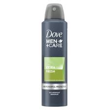 DOVE DEOD SPRAY F/MEN XTRA FRESH 250ML /6