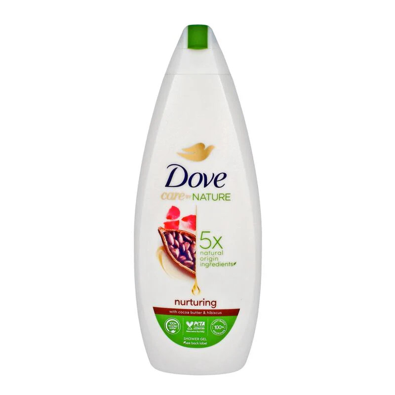 DOVE BODY WASH NATURE NURTURING 600ML /12