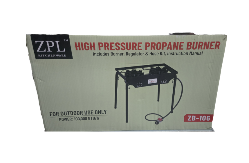 STOVE GAS X 2 ZPL ZB-106 (COMPLETE NO RETURNS)