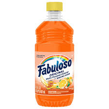 FABULOSO ORANGE W/ BAKING SODA 16.9oz /24