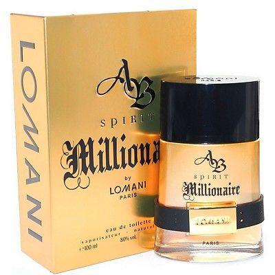 AB MILLIONAIRE MEN PERFUME 3.3oz