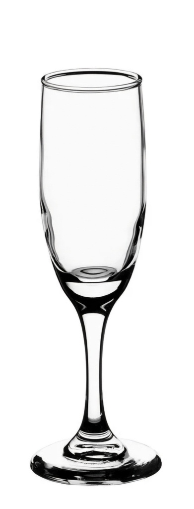 [840325029795] CRISTAR Glass Champagne Flute Premiere 6.25oz -12pk NO RETURNS