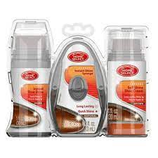 HOMES SHOE CARE KIT 3- IN-1 BROWN
