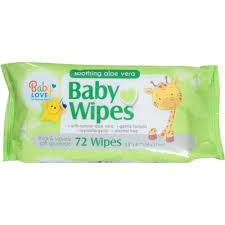 BLOVE BABY WIPES ALOE VERA 72ct /12