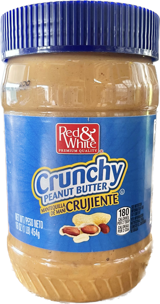 R & W CREAMY PEANUT BUTTER 16oz  /12