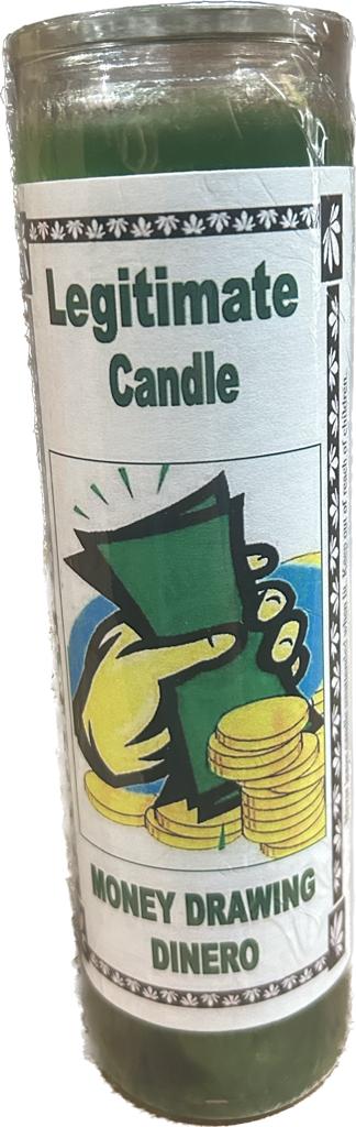 CANDLE LEGITIMATE MONEY DRAWING 12PK