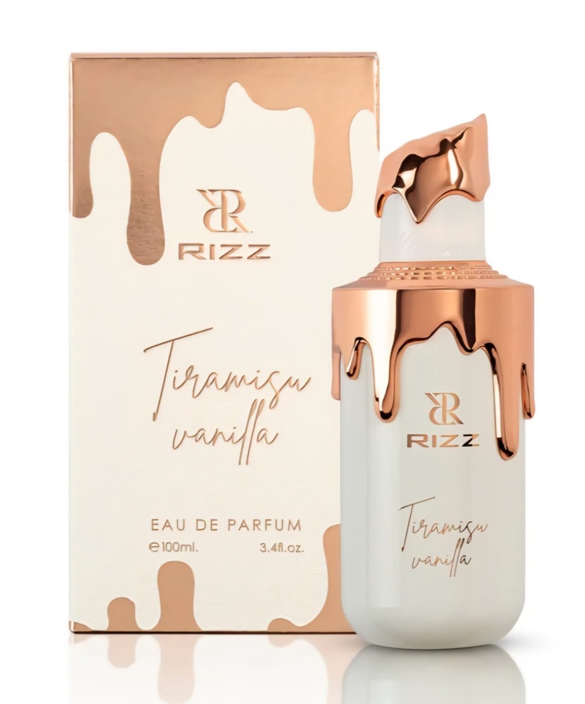 RIZZ TIRAMISU VANILLA 3.4oz EDP PJ PERFUME /48
