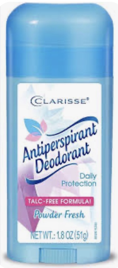 [808829089127] CLARISSE DEOD. POWDER FRESH 1.6oz /24