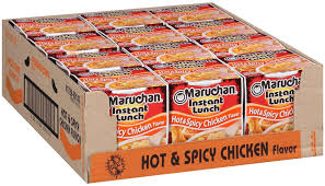 MARUCHAN CUP CHICKEN HOT & SPICY 12PK