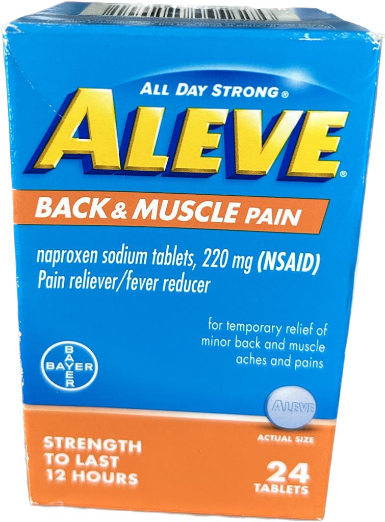 ALEVE BACK & MUSCLE 24 Tabs. /6