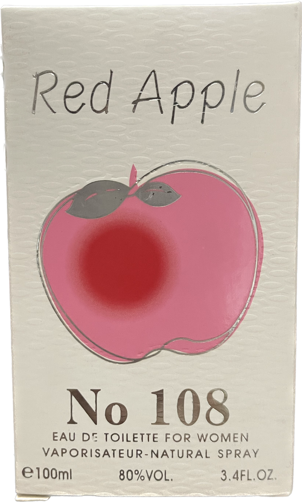 RED APPLE PERFUME No 108 EAU DE TOILETTE F/W 100ml