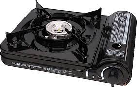 PORTABLE STOVE GAS X 1 W/CASE #6001 /6 (COMPLETE NO RETURNS)