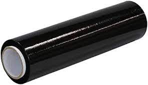 Stretch Wrap Black 18"x80x1500ft SW1880-BK /4 (sold 4PK only)