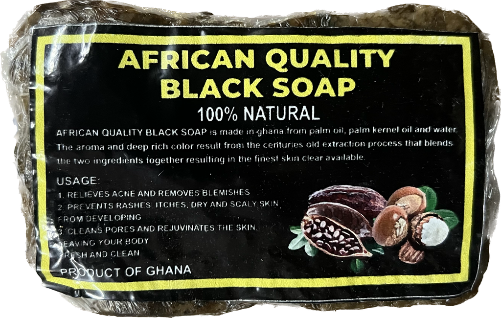AFRICAN QUALITY BLACK SOAP