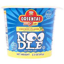 ORIENTAL NOODLE CHICKEN FLAVOR CUP 2.3oz /72