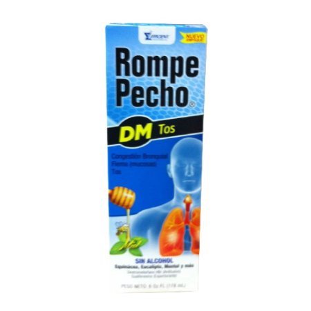 [000856003033] Rompe Pecho DM Cough Syr. (Blue) 6oz /24 exp 11/28