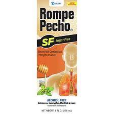 ROMPE PECHO Sugar Free 6oz (Orange) /24 exp 11/28