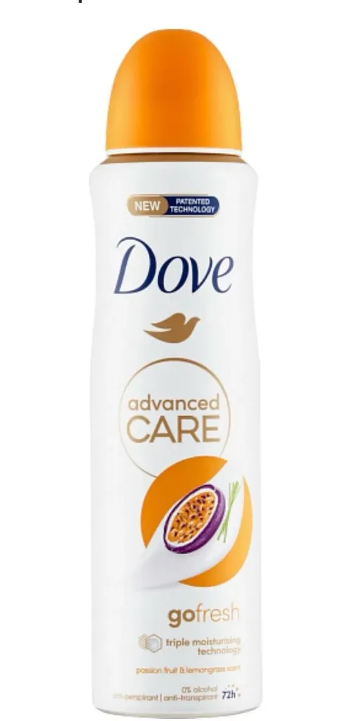 [8720181624568] DOVE DEOD SPRAY Passionfruit & Lemongrass 250ml /6