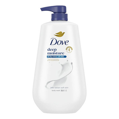 DOVE BODY WASH DEEP MOISTURE 35oz
