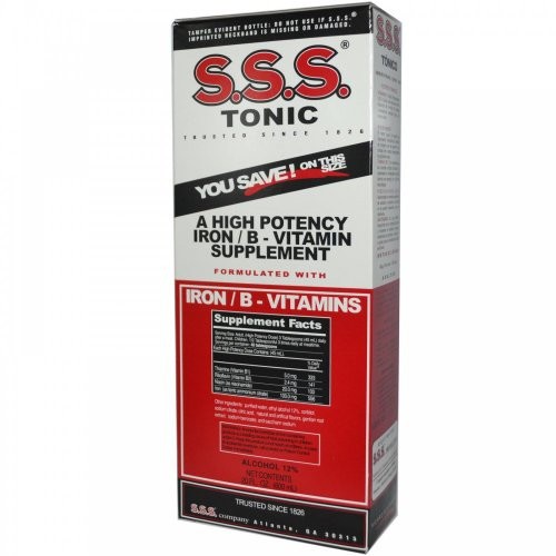 S.S.S. TONIC 10oz /12 exp 2/30