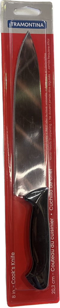 [016017007536] Tramontina 8'' Cooks Knife Poly Handle /48 (80020/503)