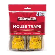 Mouse Wood Trap SML (604-12 French) 4pk X 12 = 48 DISCONTINUED