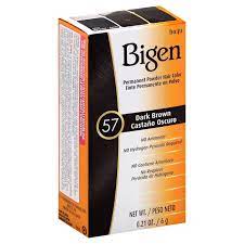 BIGEN HAIR COLOR #57 DARK BROWN 6gm /144