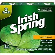 IRISH SPRING SOAP ORIG. 3.75oz  3-PK /18