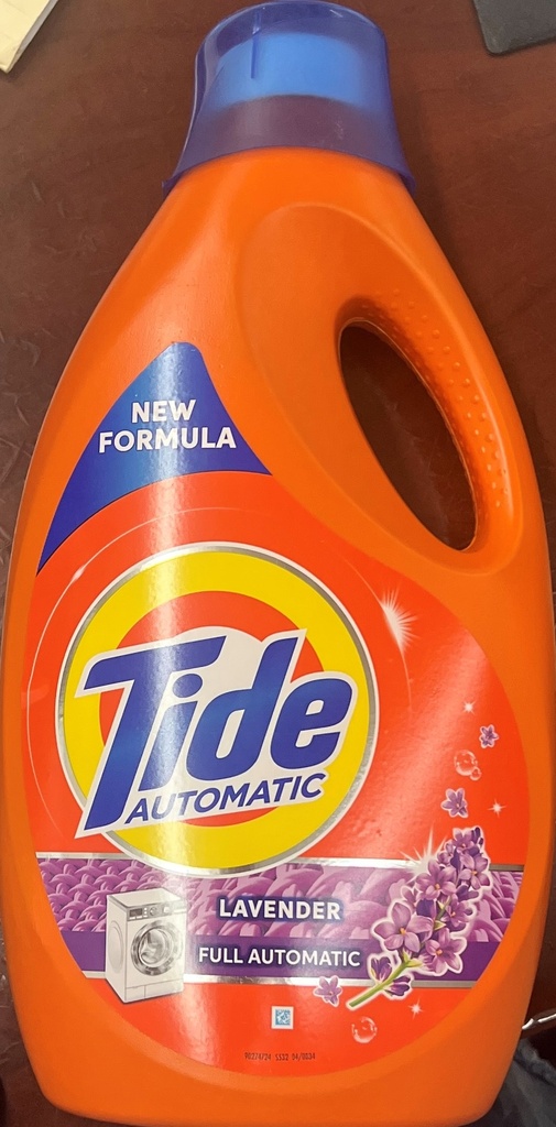 TIDE LIQUID LAUNDRY LAVENDER 84.5oz - 2.5KG /4