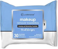 CLARISSE MAKE UP REMOVER WIPES 30ct /12