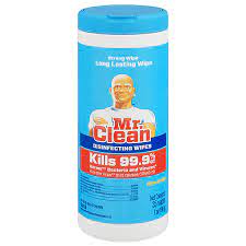 MR. CLEAN DISENFECTING WIPES 7oz 35CT /12