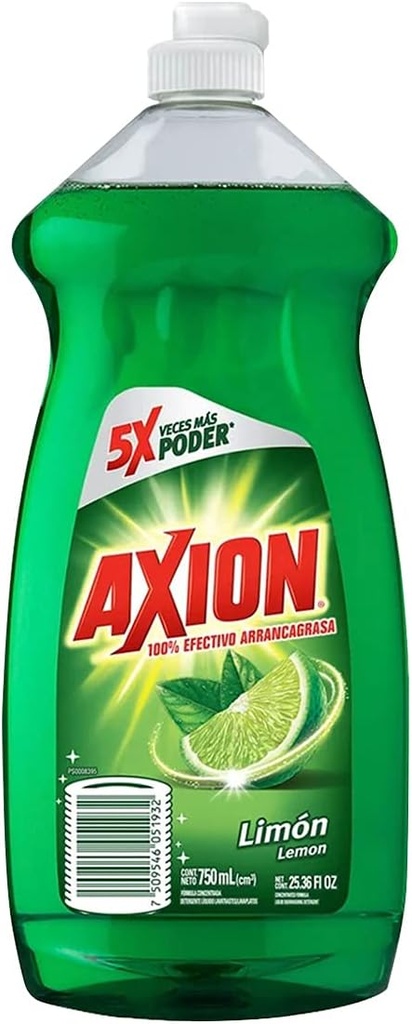 [7509546051932] AXION LIMON LIQUID DISHWASH 750ml /12 DT0892