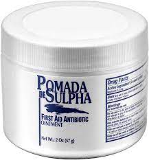 POMADA DE SULPHA 2oz /36 exp 9/28