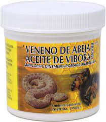Aceite Vibora / Veneno De Abeja 5.29oz /32 exp 7/28