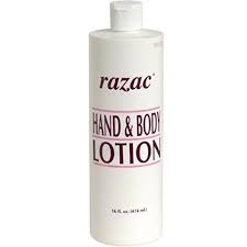 RAZAC LOTION 16oz /12 exp 6/29