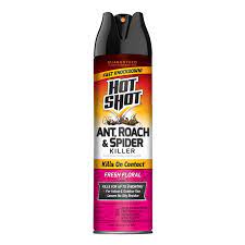 HOT SHOT Ant Roach & Spider Fresh Floral 21.8oz /6