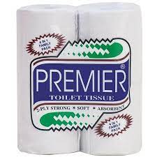 TOILET PAPER PREMIER160 SHEETS 4PK  /24
