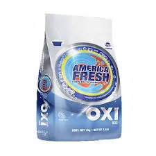 America Fresh Powder Detergent Oxy 4PK of 5KG-11lbs (RF0062)